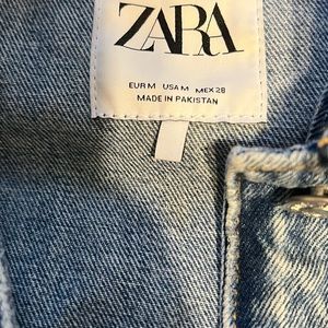 Zara Crop Jean Jacket
